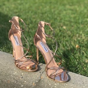 Rose gold High heels